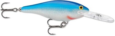 Rapala Shad Rap Crankbait, 3-1/8", Blue