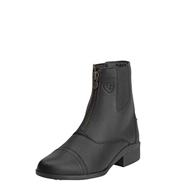ARIAT Womens Scout Zip Paddock Equestrian Boot, Black, 6 US