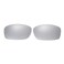 NicelyFit Replacement Lenses for Oakley Fives Squared Sunglasses ,Iridium, Titanium Polarized