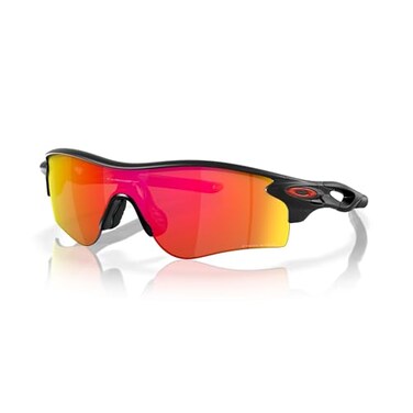 Oakley Radar Lock Path Asian Fit OO9206 Low Bridge OO9206 920642 38MM Matte Black Ink/Prizm Ruby Rectangular Sunglasses for MenMicrofiber Pouch