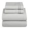 HearthHarbor Queen Size Sheets - 4 Piece Bed Sheet Set, Hotel Luxury Double Brushed Bed Sheets - Extra Soft Bedding SheetsPillowcases, Queen, Silver Grey