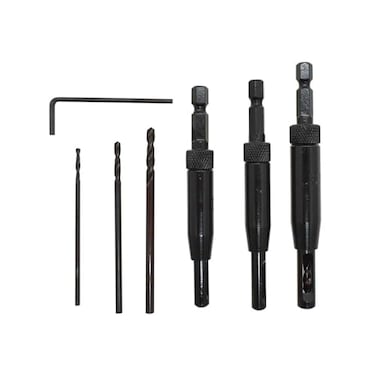 Big Horn 191633,5,9 VIX-BIT - 5/64" , 7/64" , 9/64" Self-Centering Hinge Bit with 1/4