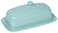 Now Designs Stoneware Rectangle Butter Dish with Lid Eggshell, 4.5 x 8 in