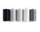 Connecting Threads 100% Cotton Thread Sets - 1200 Yard Spools ,Set of 5 - SaltPepper