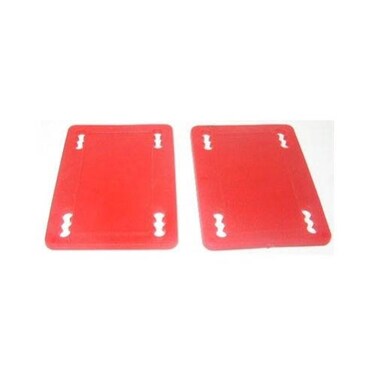 Dime Bag Skateboard 1/8 in Riser Pads ,Red