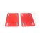 Dime Bag Skateboard 1/8 in Riser Pads ,Red