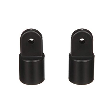 Seachoice Plastic External Eye Ends for Canopy Top, Black, 7/8 In. OD, Pack of 2