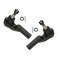 TRQ Front Outer Tie Rod Set 2 Piece