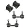 TRQ Front Suspension Kit Sway Bar Bushing Set Sway Bar Stabilizer Link