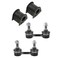 TRQ Front Suspension Kit Sway Bar Bushing Set Sway Bar Stabilizer Link