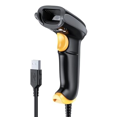 TEEMI T22N-AU 2D USB Barcode Scanner, No Stand, Plug and Play