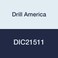 Drill America DIC21511 File Handle ,3-6",01