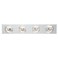 Westinghouse 6641100 Four-Light Bath Bar, Chrome