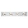 Westinghouse 6641100 Four-Light Bath Bar, Chrome