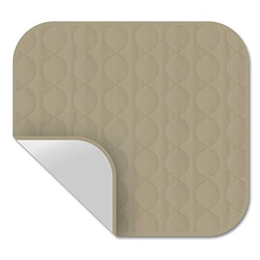 RMS WashableReusable Incontinence Chair Pad Seat Protector ,Tan