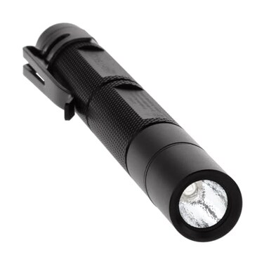 Nightstick MTU-106 Mini-TAC UV Flashlight with 2 AAA, Black,Small