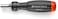 PB Swiss Tools Insider 3 - Ratcheting Universal 1/4" bit holder with 10 PrecisionBits in the handle