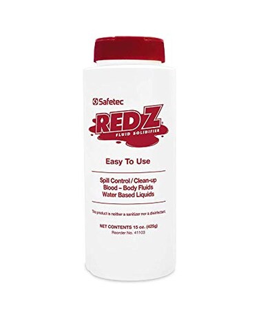 Safetec 262031 Red Z Fluid Control Solidifier, 15 oz