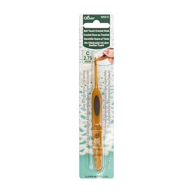 Clover Soft Touch 2.75-mm Crochet Hooks, Size C