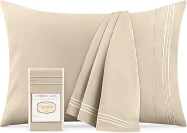 Mellanni Pillow Cases - Luxury, Extra Soft