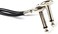 Hosa IRG-101 Guitar Patch Cable, Low-profile Right-angle to Same, 1 Foot