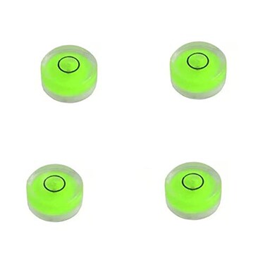 Preamer 4 Pics 25mm/1inch Small Level Bubble Scope bubble level Bullseye Leveler Tool Use for Leveling Camera Phonograph,Turntable, Tripod, Telescope