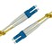 Fibershack - 3ft / 1M LC to LC Fiber Patch Cable - Duplex - Single Mode Fiber - LCUPC to LCUPC - LSZH SM OS2 Optical Patch Cable - Built for Professionals
