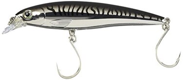 Rapala X-Rap Long Cast Jerkbait, Hard Bait Lure&ldquo; 5-1/2", Chrome Mackerel