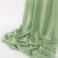MLMW Chiffon Fabric by the Yard Sheer Fabric for Draping,Sage Green
