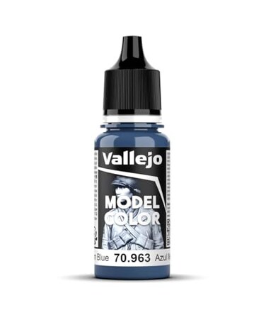 Vallejo Medium Blue Paint, 17ml