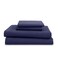 Martex 4 Piece Queen Bed Sheets SetQueen Bed Sheets&ldquo; Light Weight, Soft Breathable SheetsBrushed Cotton Rich BlendSecure-Fit, Wrinkle Resistant, Durable, Easy Care Bed SheetsComfy SheetsNavy