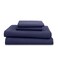 Martex 4 Piece Queen Bed Sheets SetQueen Bed Sheets&ldquo; Light Weight, Soft Breathable SheetsBrushed Cotton Rich BlendSecure-Fit, Wrinkle Resistant, Durable, Easy Care Bed SheetsComfy SheetsNavy