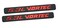 Aimoll 2pcs 5.3l Vortec Hood Emblems Replacement for Z71 GMC Engine Badge Silverado Chrome ,Black Red