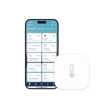 Aqara Zigbee Temperature and Humidity Sensor 1 Pack, Thermometer Hygrometer