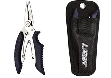 Eagle Claw Lazer Sharp Split Ring Pliers with Braid Cutter