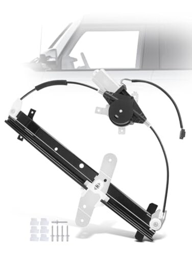 YHTAUTO Front Driver Side Power Window Regulator w/Motor