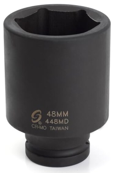 Sunex Tools Sunex 447md 3/4-Inch Drive 47-Mm Deep Impact Socket