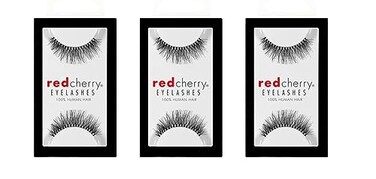Red Cherry Eyelashes218 ,3 Pairs Pack