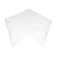 Maxtek 7mm Slim Clear Single CD/DVD Case, 50 Pieces Pack.