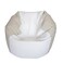 E-SeaRider Round Marine Beanbag ,Medium, Multi,White/Beige