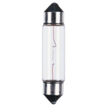 Import 10 Pack Xenon Festoon Light Bulb Undercabinet 24V Volt 5W Clear