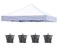 ABCCANOPY Replacement Canopy Top for Pop Up Canopy Tent 10x10 White