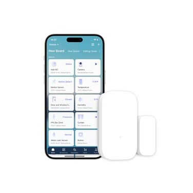 Aqara Zigbee Door and Window Sensor 1 Pack, Wireless Mini Contact Sensor