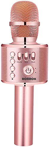 Bonaok Bonaok Wireless Bluetooth Karaoke Microphone