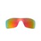 NicelyFit Polarized Replacement Lenses for Oakley Batwolf OO9101 Sunglasses Glass Frame ,Fire Red Mirror