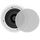Pyle PDIC81RD Flush Mount in-Ceiling Wall Speakers, White, 8 in, 4-Pack