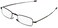 Foster Grant Gideon Rectangular Reading Glasses, Brown/Transparent, 64 mm,1.50