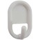 iDesign Self Adhesive Hook, 2-Pack, White