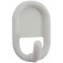 iDesign Self Adhesive Hook, 2-Pack, White