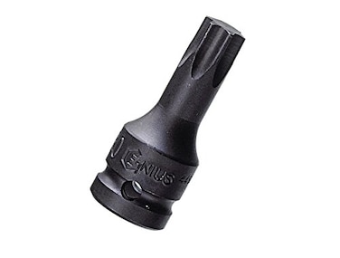 Genius Tools 3452S40 3/8" Dr. T-40 Star Head Driver 52Mml